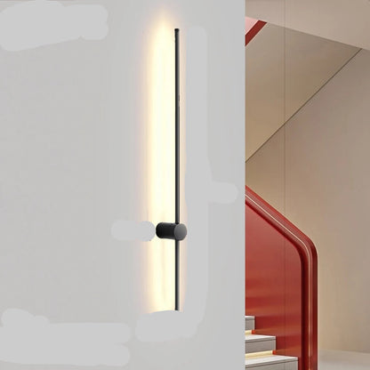 Slim Modern LED Wall Light With Warm Glow