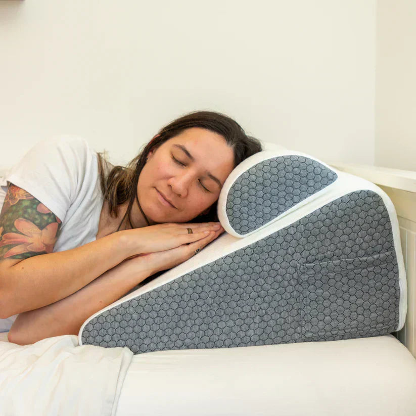Contour Foam Pillow for Snore Relief and Better Sleep - BritishElegance
