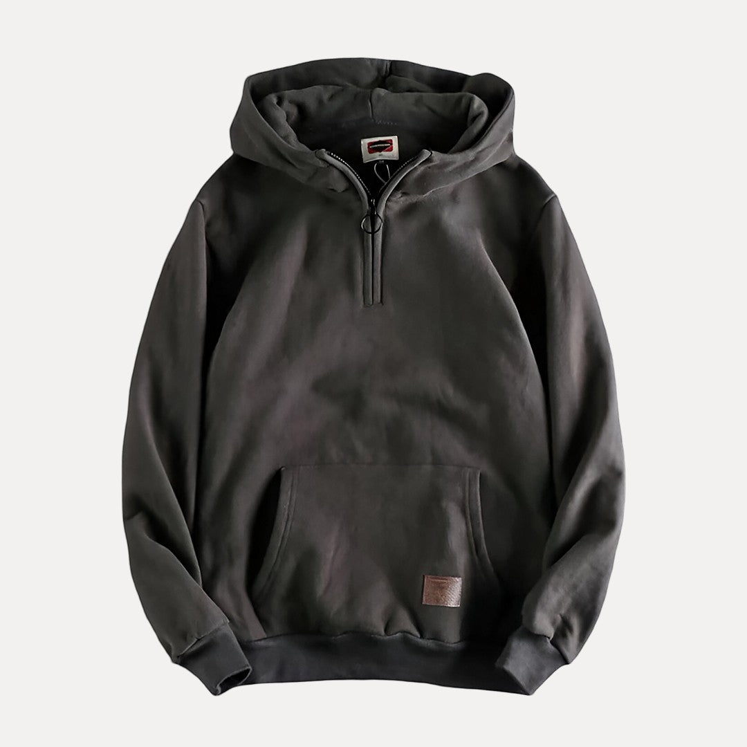 Men’s Relaxed Half Zip Hoodie