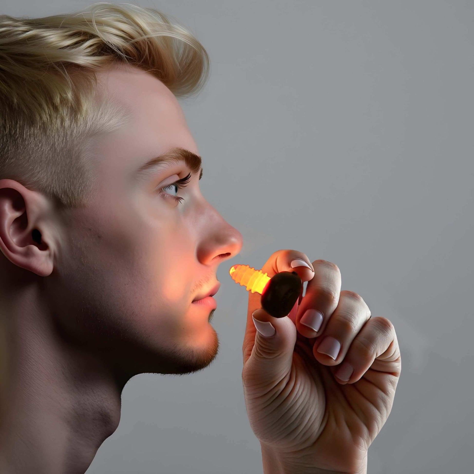 Natural Sinus Relief Red Light Nasal Device - BritishElegance