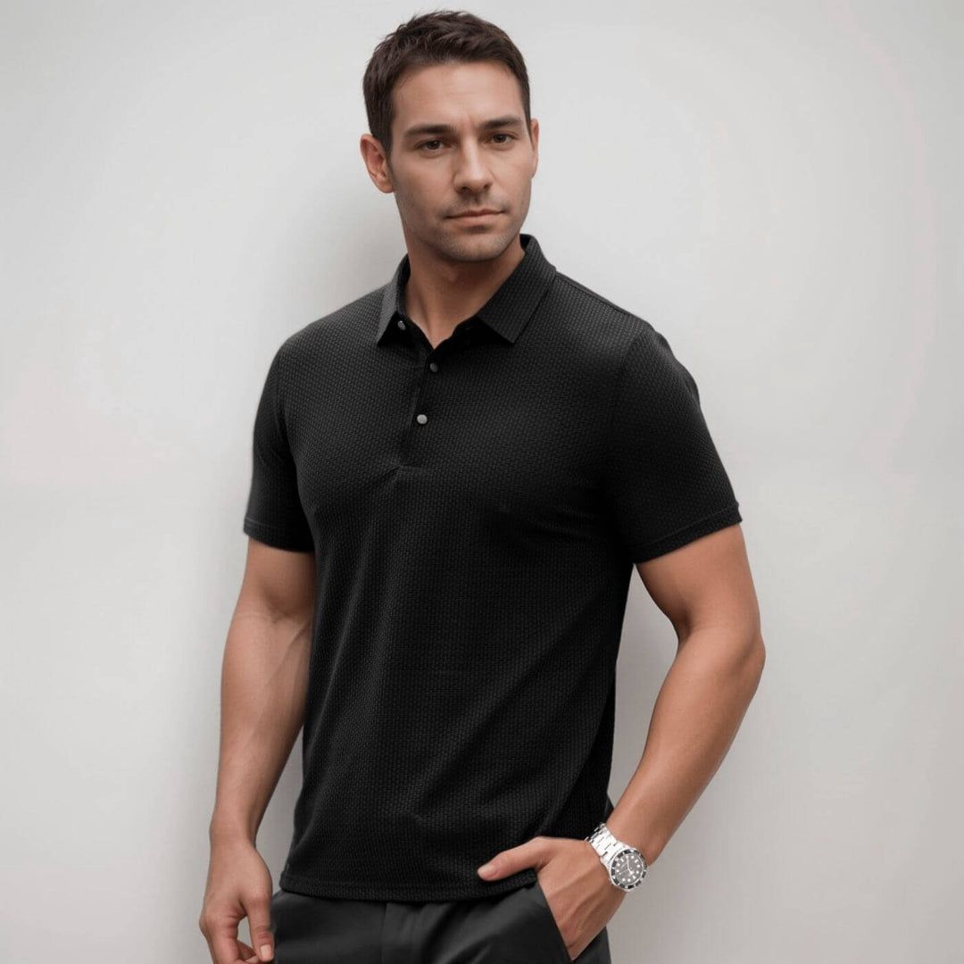 Slim Fit Mens Classic Polo Shirt - BritishElegance