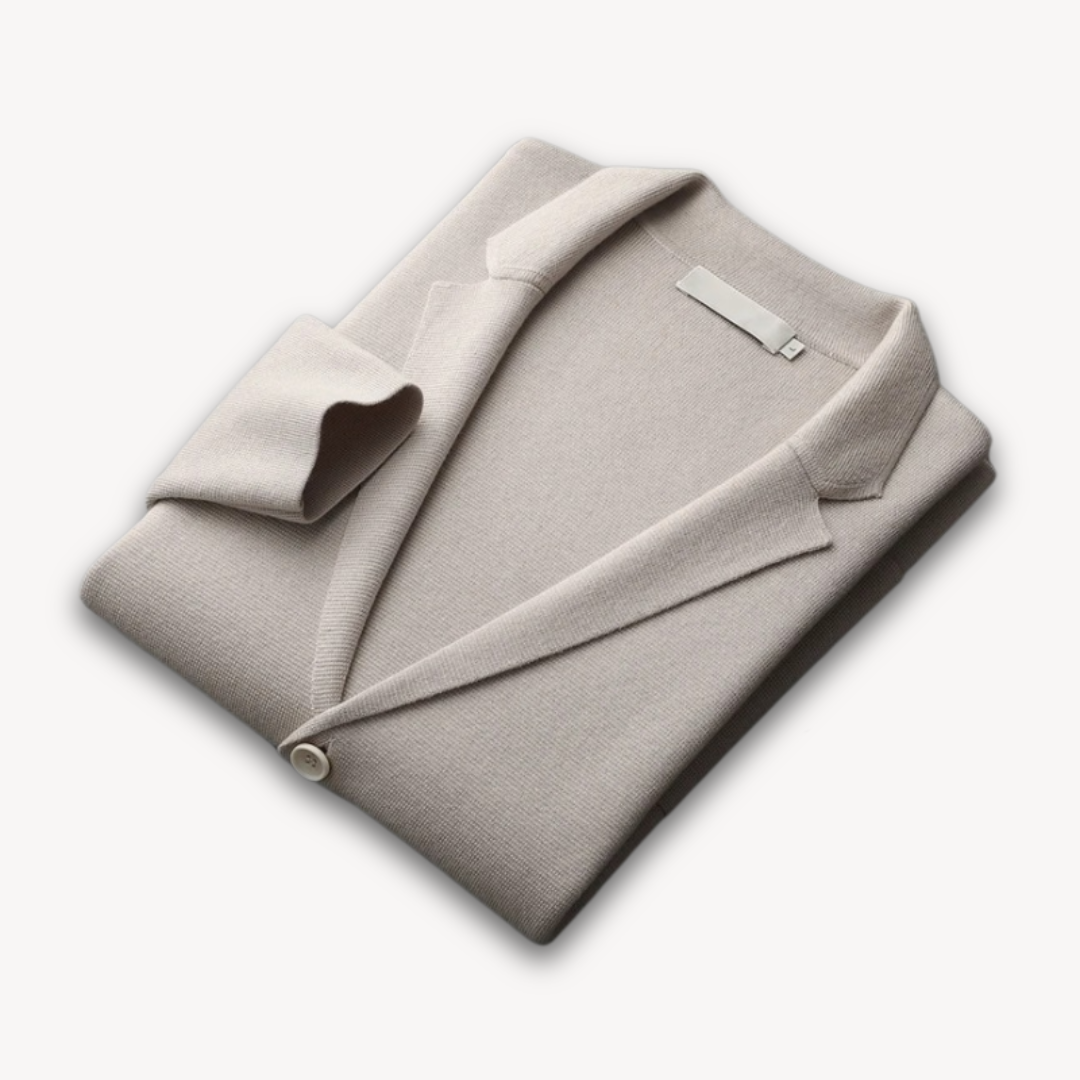 Men's Casual Cashmere Wool Blend Blazer, Lightweight, Adults
