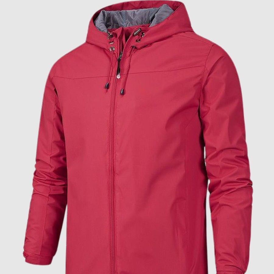 Men’s Outdoor Water Resistant Hooded Jacket
