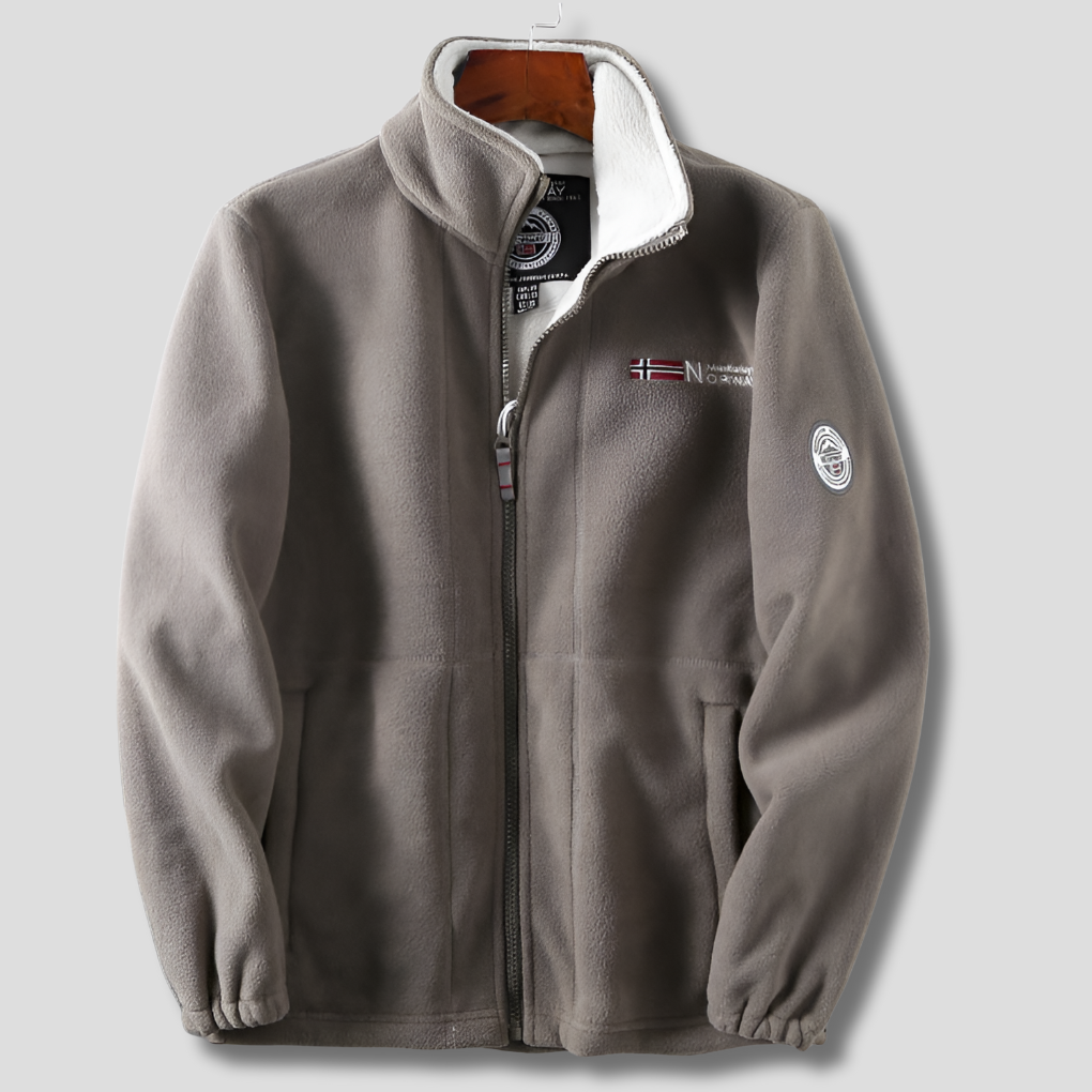 Forren | Fleece-Lined Windproof Jacket for Men – Functional Comfort