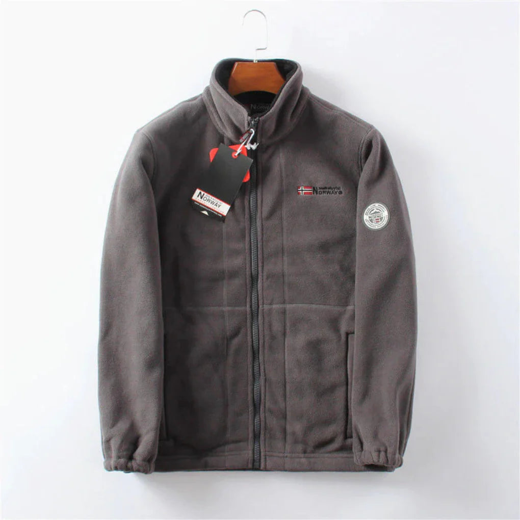 Forren | Fleece-Lined Windproof Jacket for Men – Functional Comfort