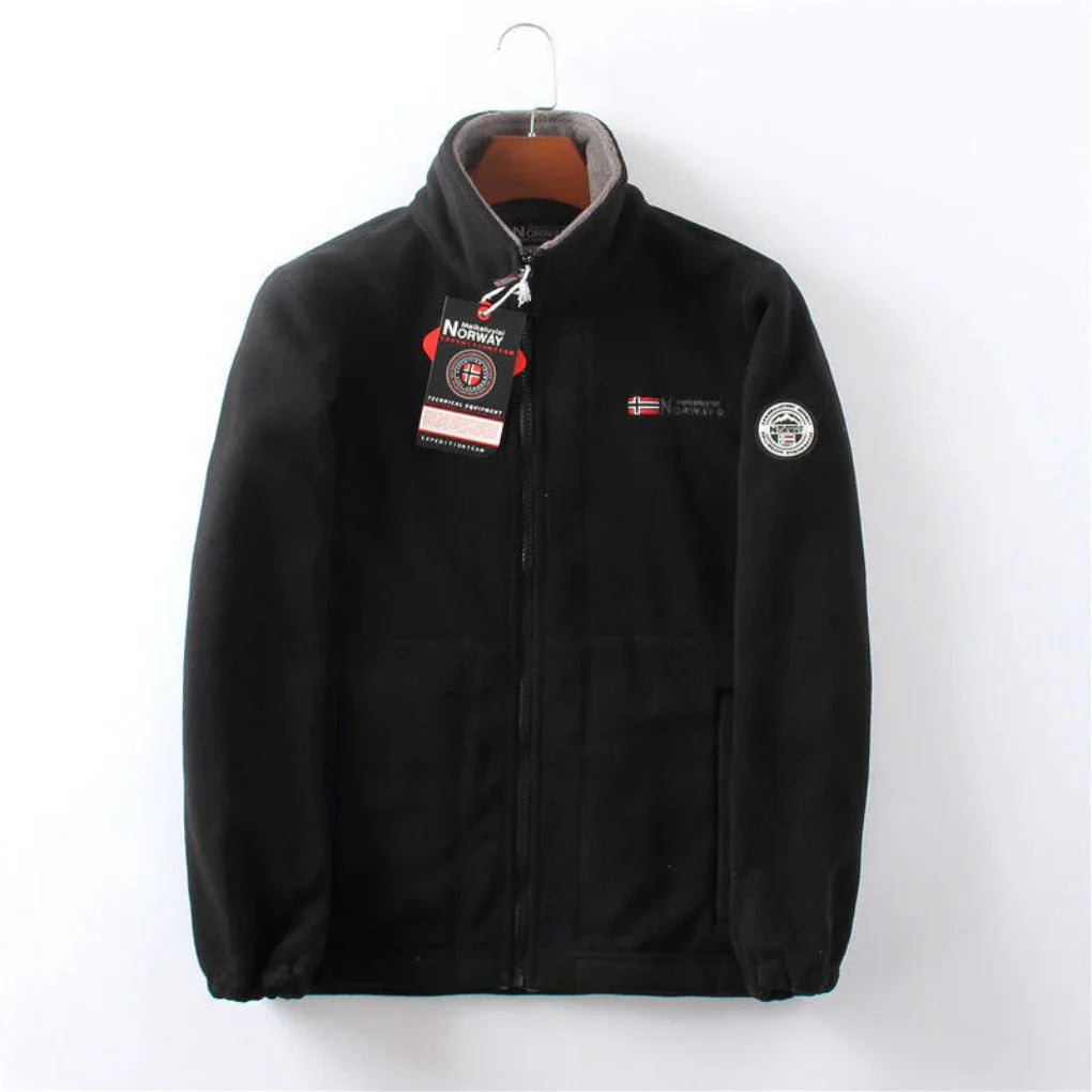 Forren | Fleece-Lined Windproof Jacket for Men – Functional Comfort