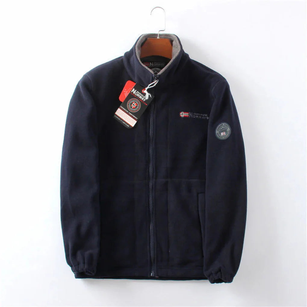 Forren | Fleece-Lined Windproof Jacket for Men – Functional Comfort