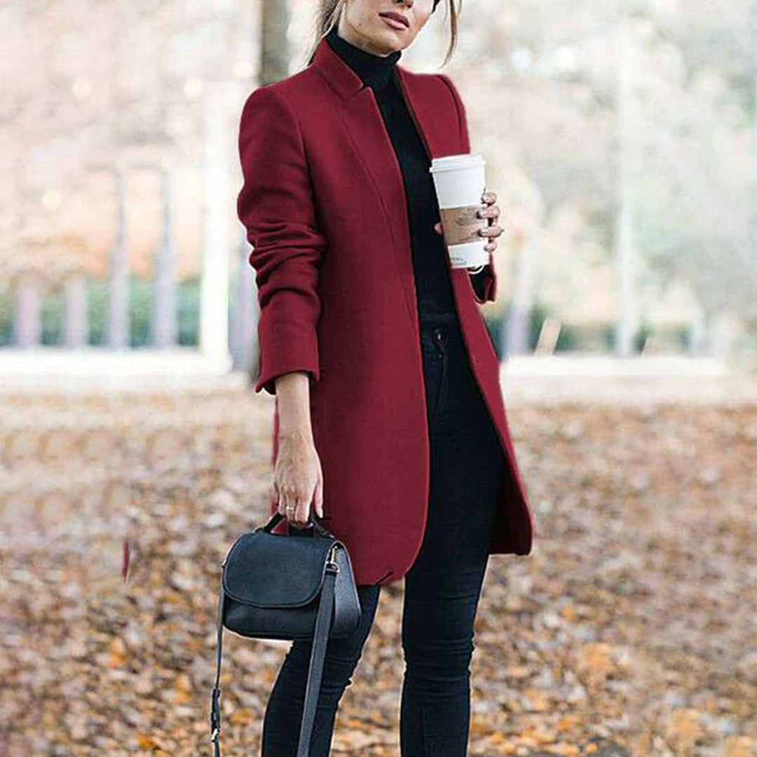 Chic Ladies' Oversized Trench Coat