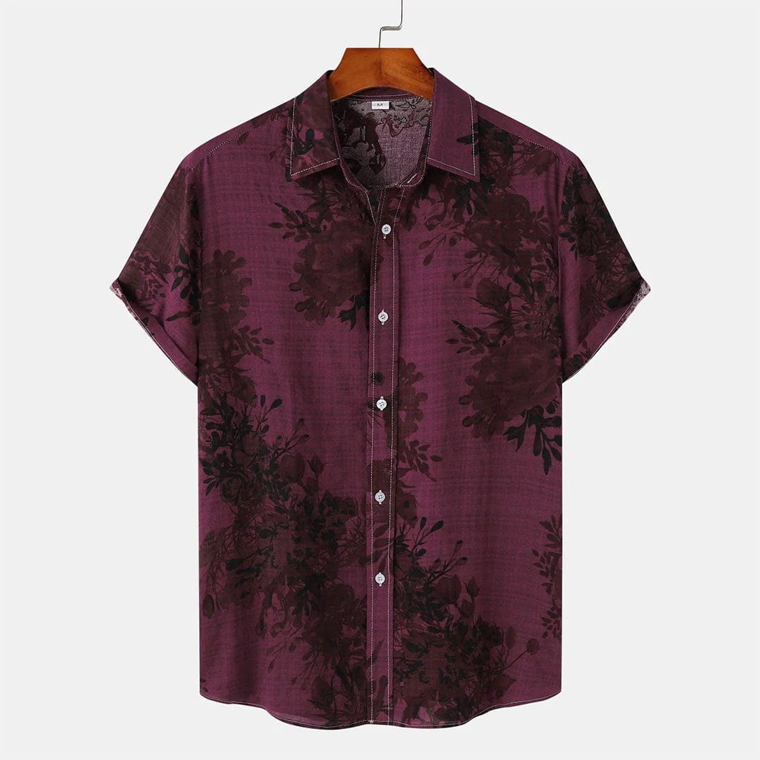 Classic Summer Floral Polo Shirt