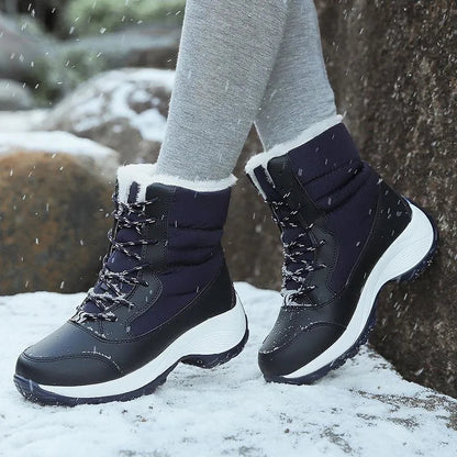Comfy Insulated Snow Boots for Women - BritishElegance