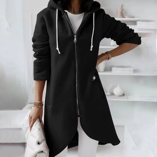 WinterHaven | Women’s Soft Hooded Jacket – Cozy Design with Pockets for Stylish Everyday Comfort
