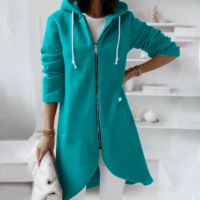 WinterHaven | Women’s Soft Hooded Jacket – Cozy Design with Pockets for Stylish Everyday Comfort