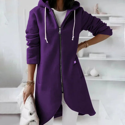 WinterHaven | Women’s Soft Hooded Jacket – Cozy Design with Pockets for Stylish Everyday Comfort