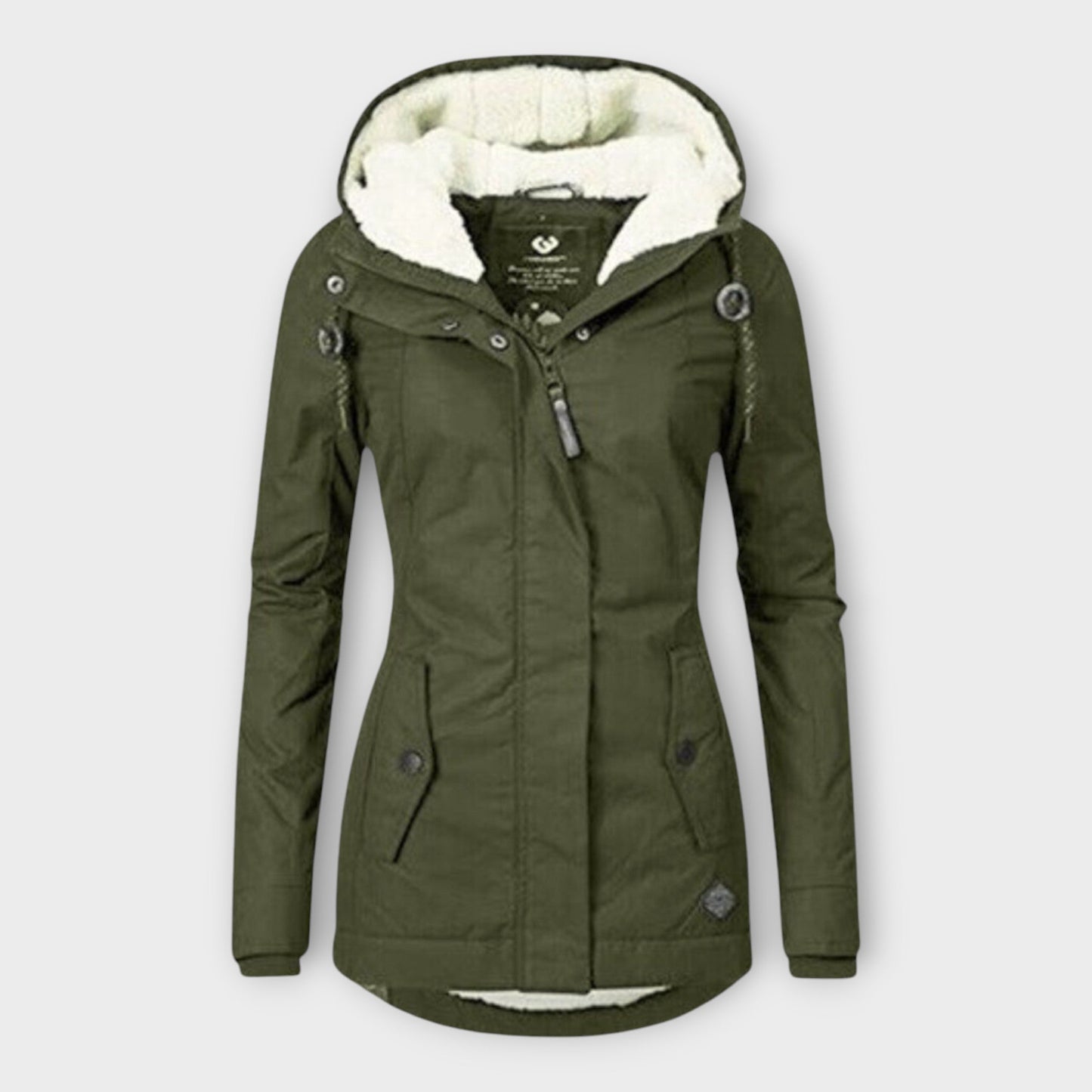 Women’s Sherpa-Lined Winter Parka