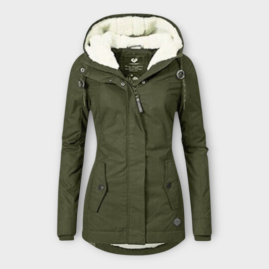 Women’s Sherpa-Lined Winter Parka