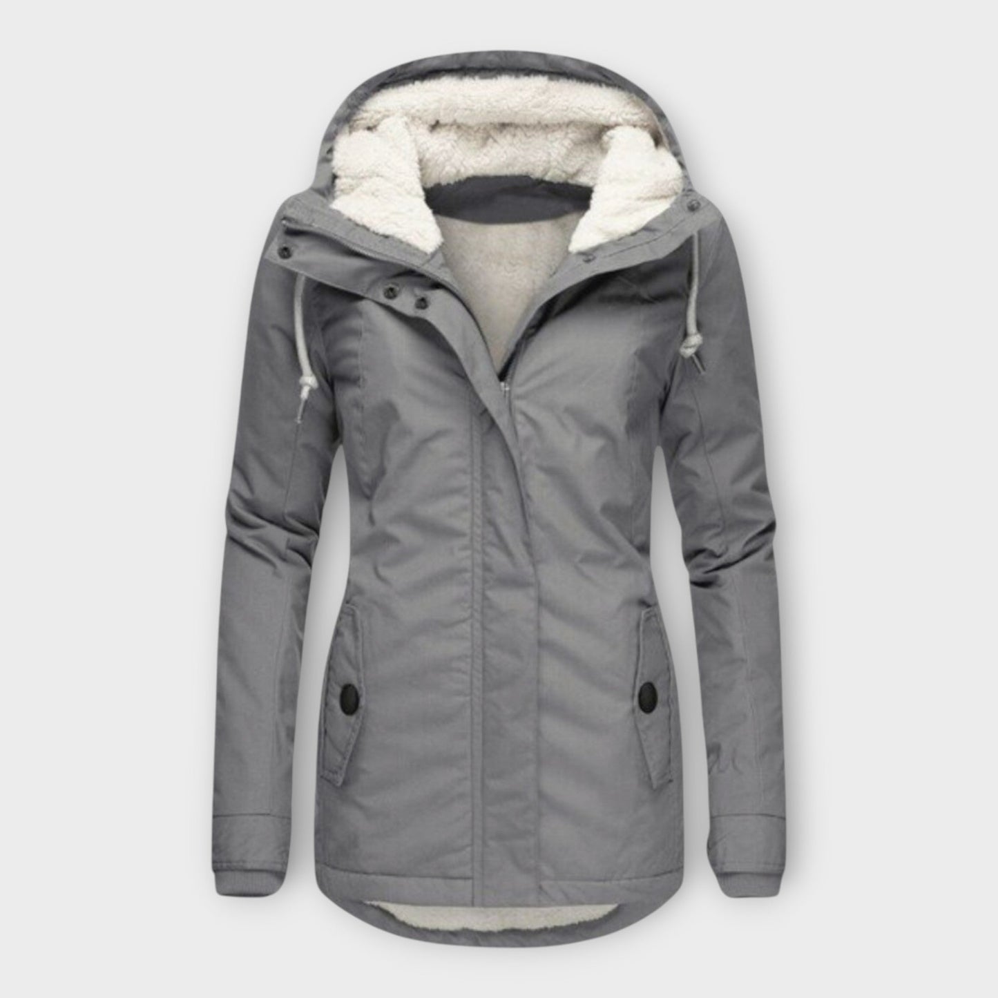 Women’s Sherpa-Lined Winter Parka