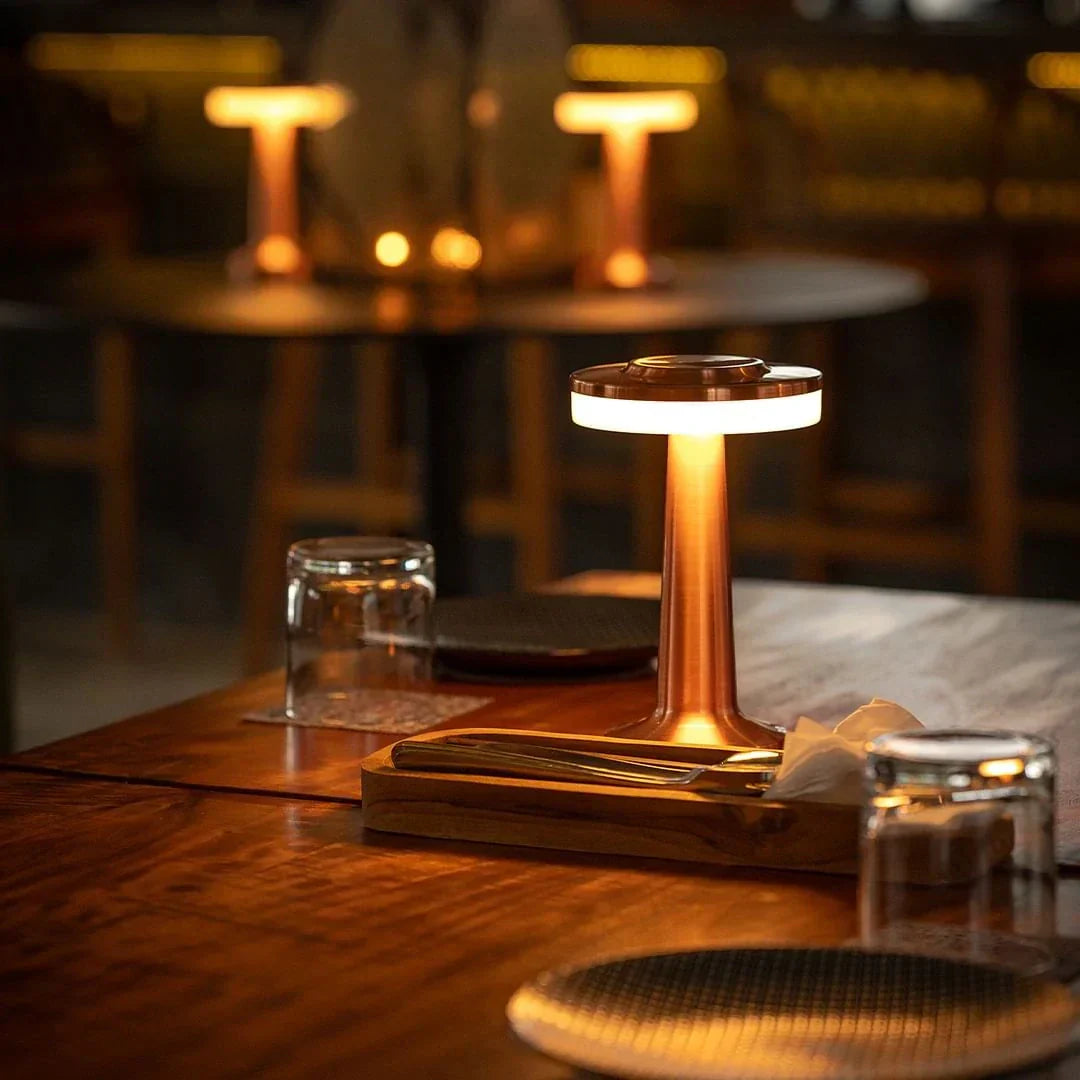 Portable Desk Lamp - Compact Rechargeable Light