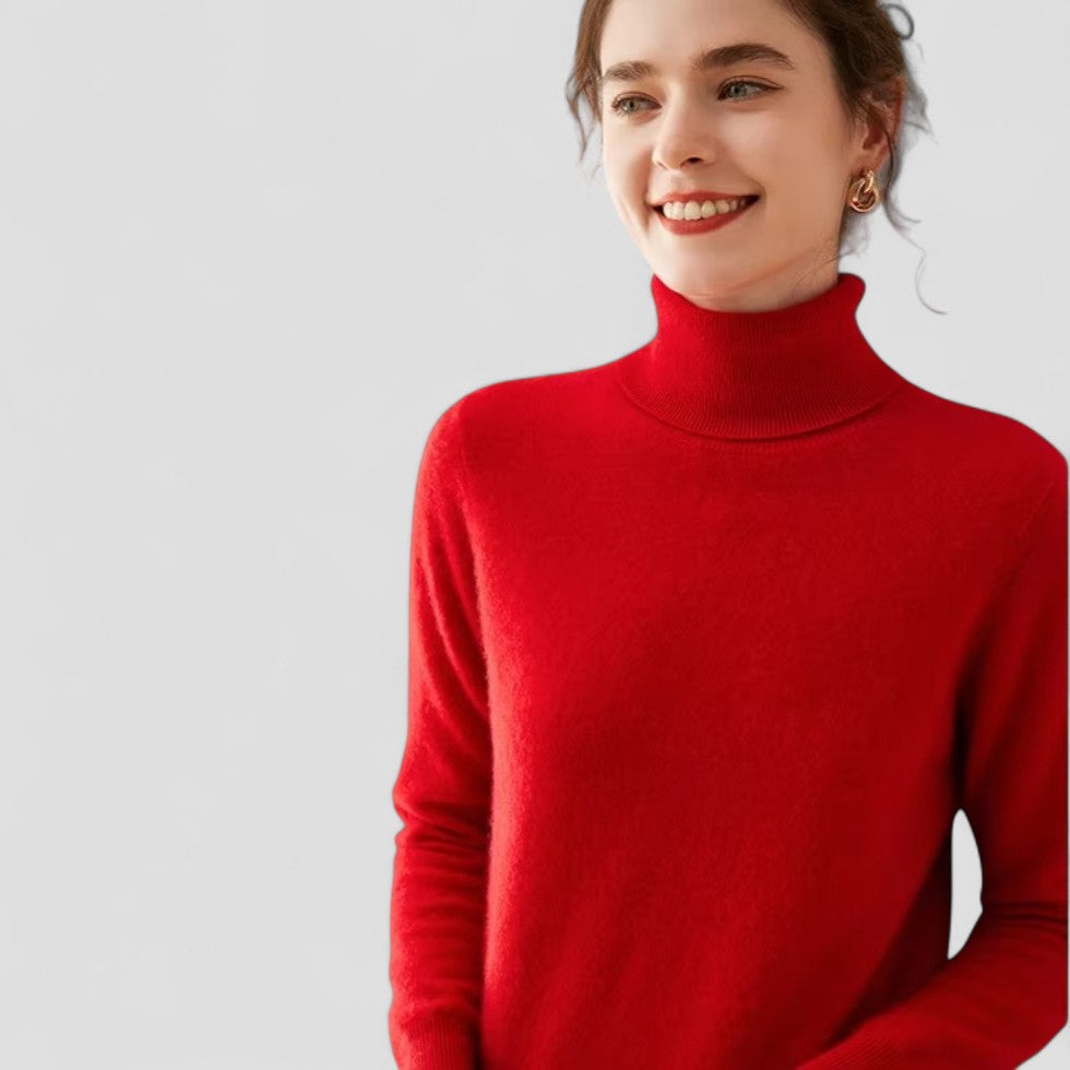 Women’s Cashmere Turtleneck Sweater