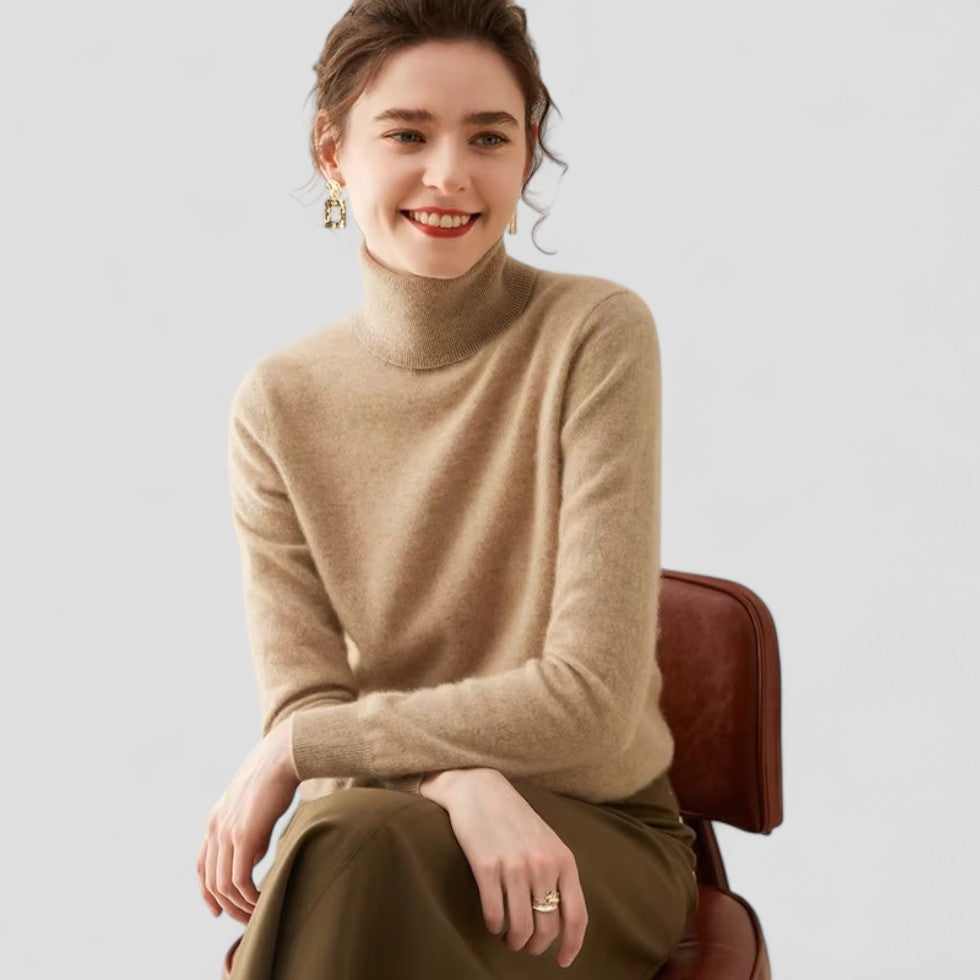 Women’s Cashmere Turtleneck Sweater