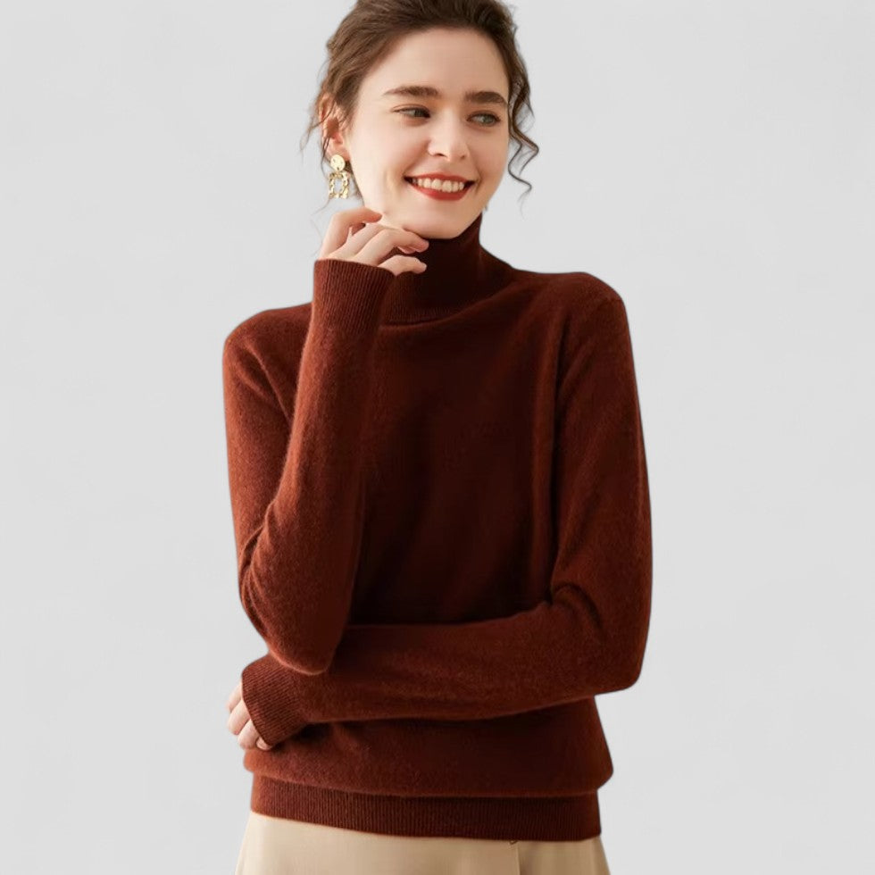 Women’s Cashmere Turtleneck Sweater