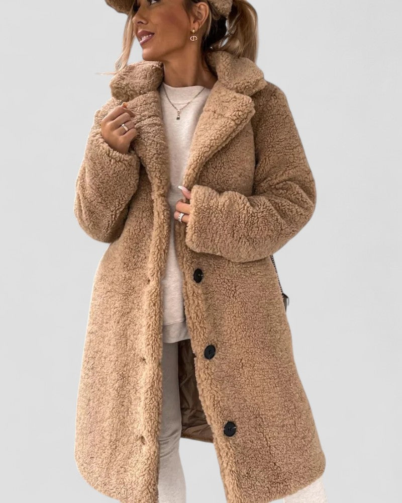 Women’s Fuzzy Teddy Coat