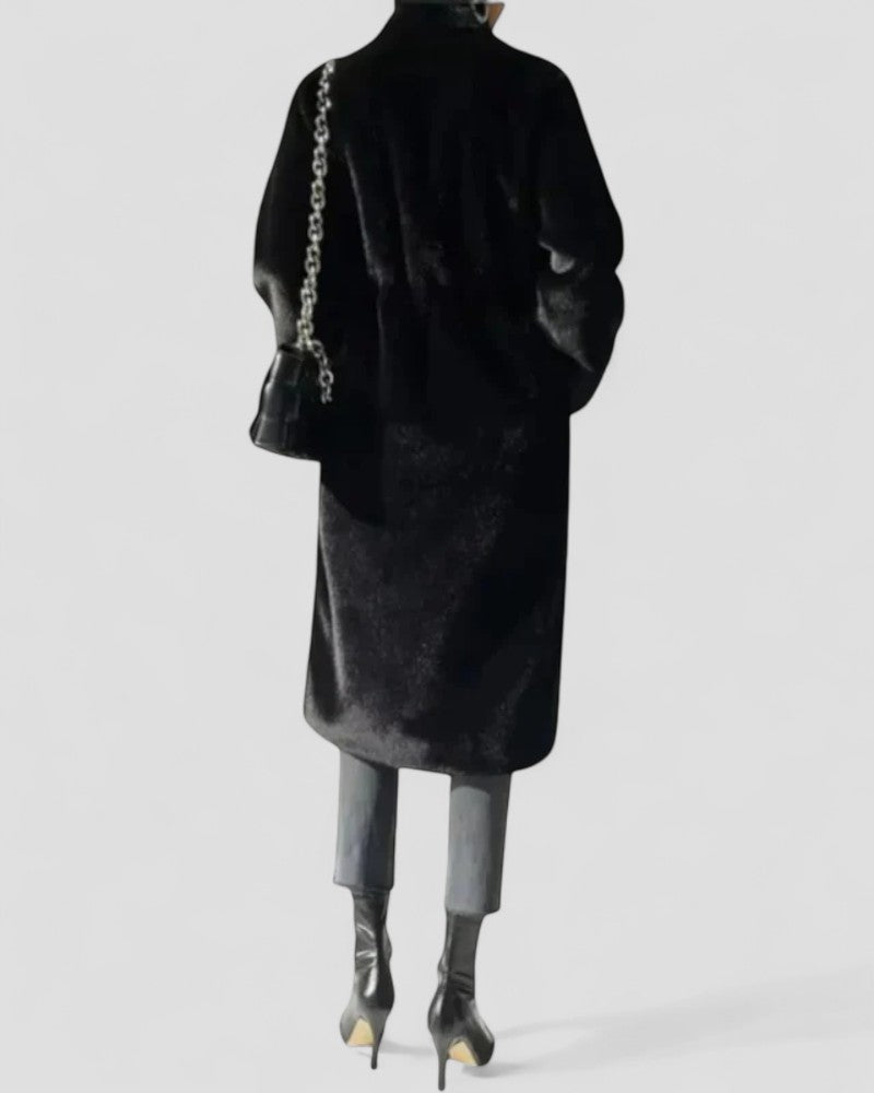 Women’s Luxury Faux Fur Coat