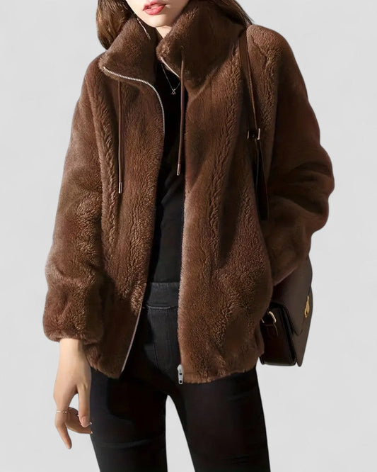 Women’s Plush Fleece Winter Coat