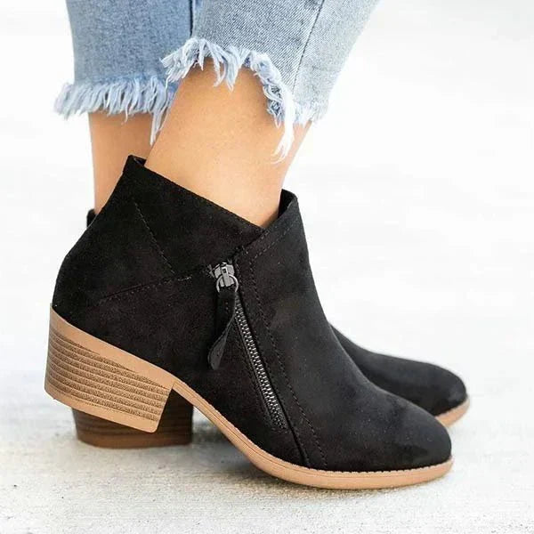 Women’s Faux Suede Ankle Boots