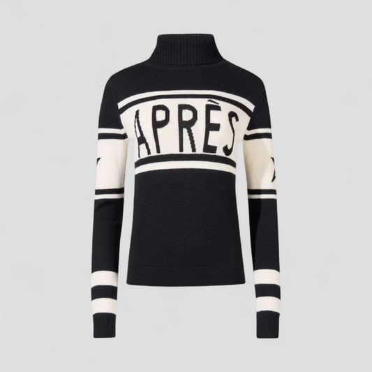 Women's Après Ski Jumper with Turtleneck Merino Wool