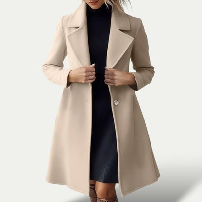 Women’s Minimalist A-Line Coat