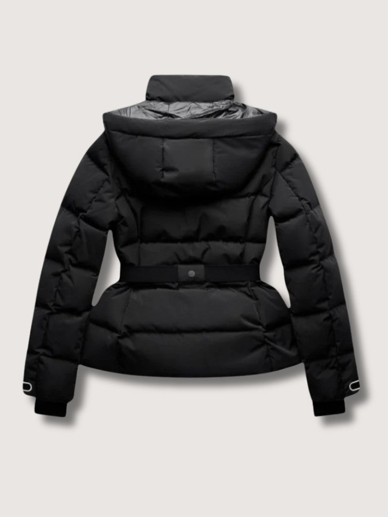 Women’s Belted Fitted Puffer Jacket
