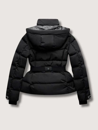 Women’s Belted Fitted Puffer Jacket
