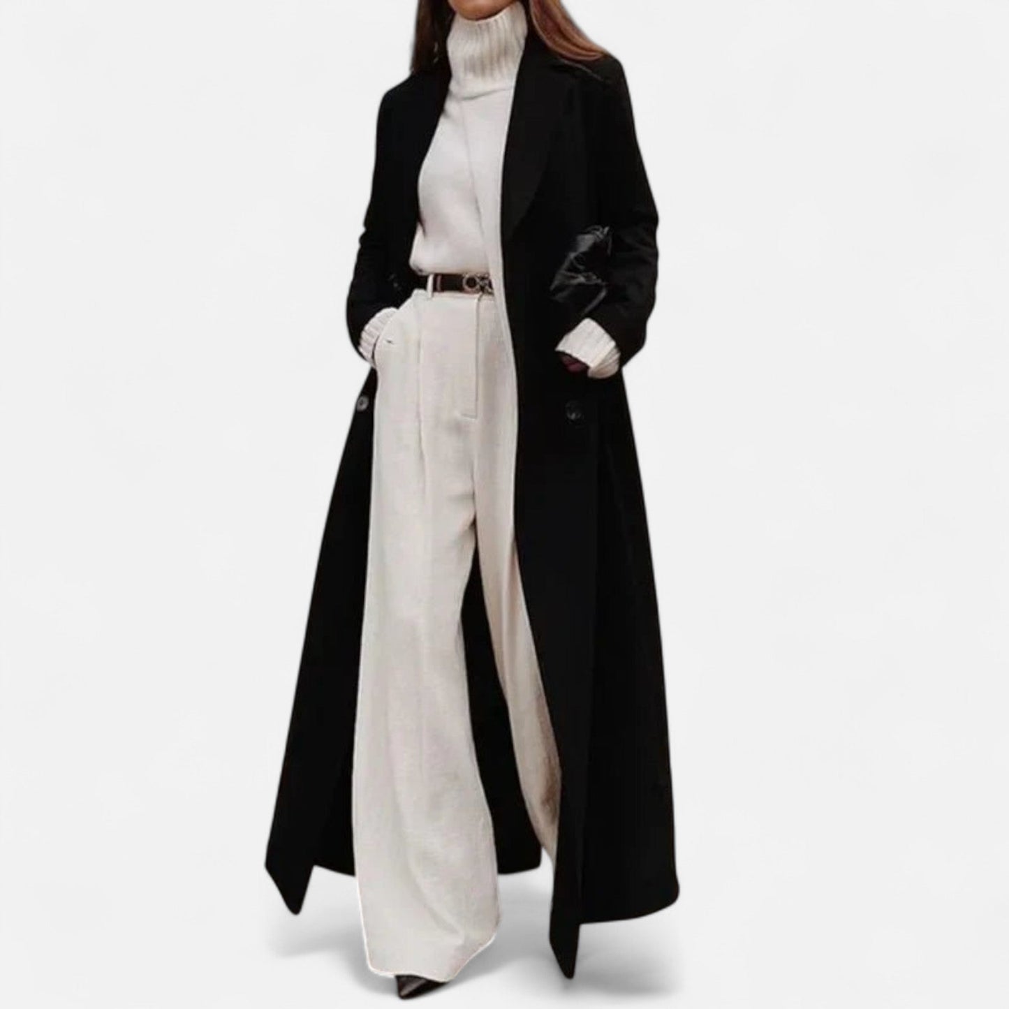 Women’s Floor-Length Tailored Overcoat