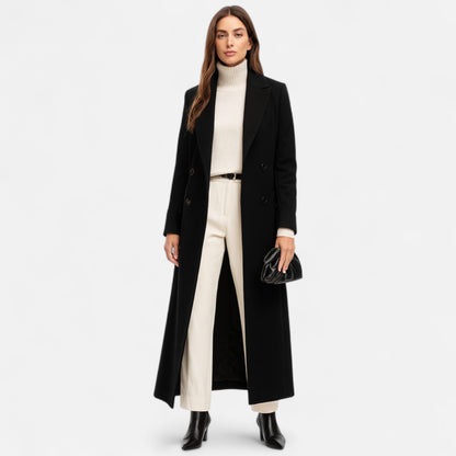 Women’s Floor-Length Tailored Overcoat