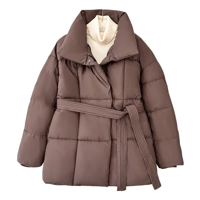 Warm Fitted Women's Puffer Winter Coat