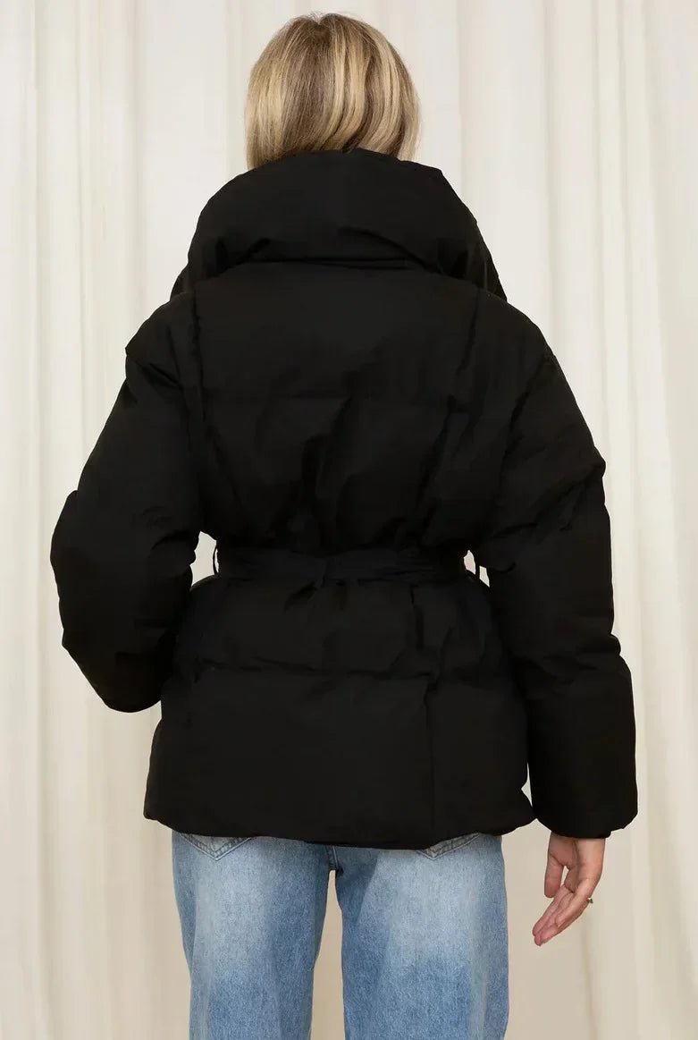 Warm Fitted Women's Puffer Winter Coat