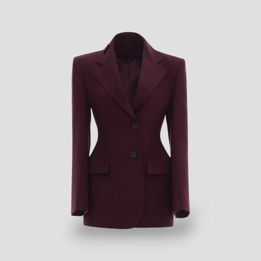Women's Blazer Dress Long Sleeve Tailored Jacket