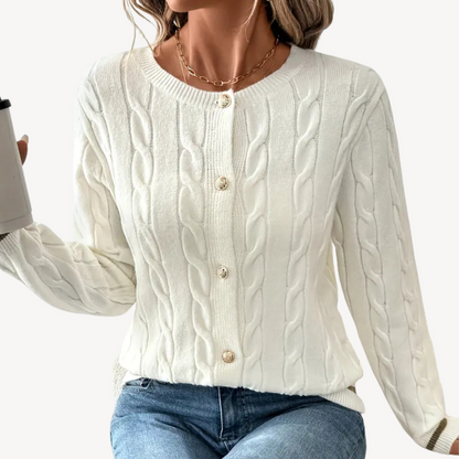 Women’s Simple Long Sleeve Cardigan