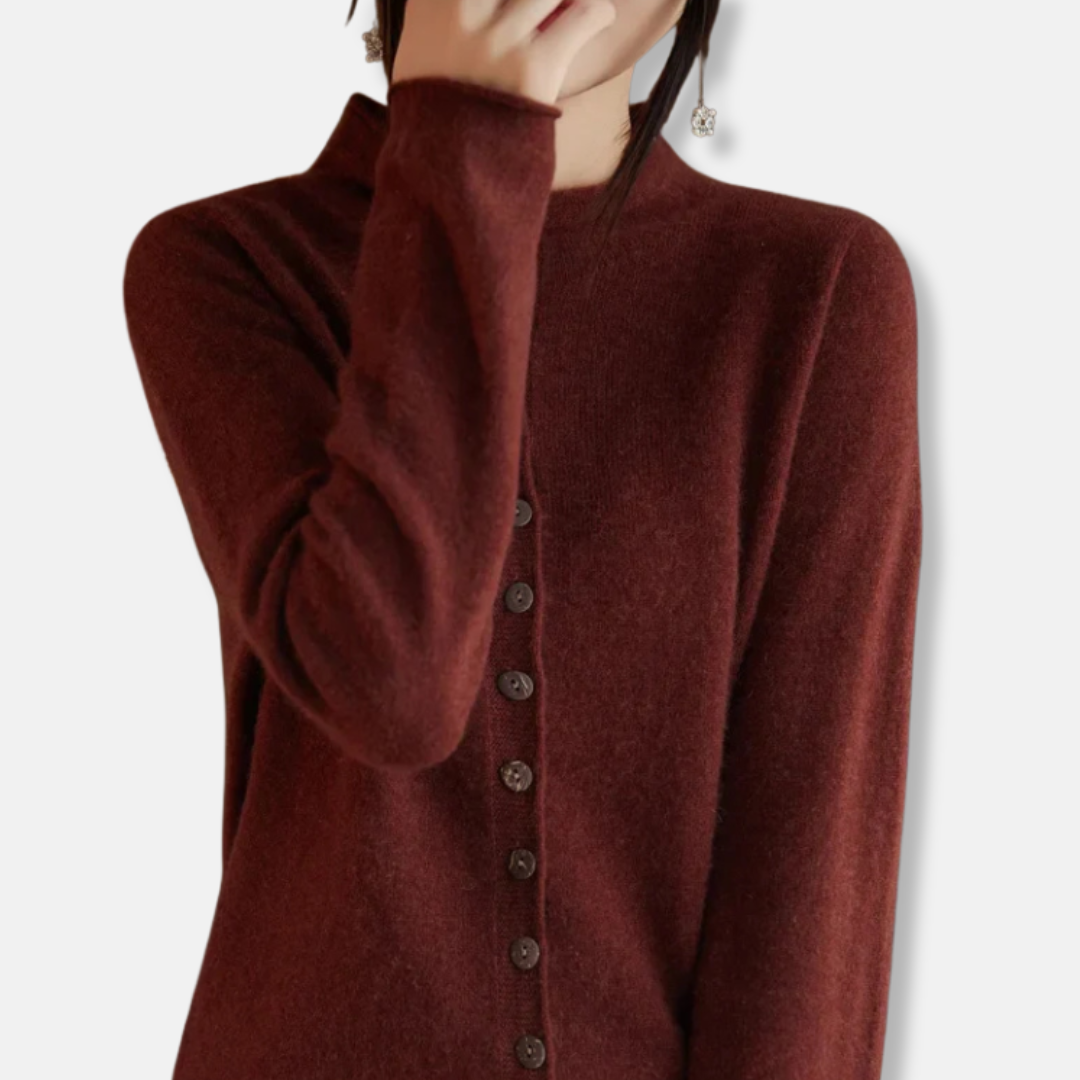 Women’s Sleek Button-Up Cardigan