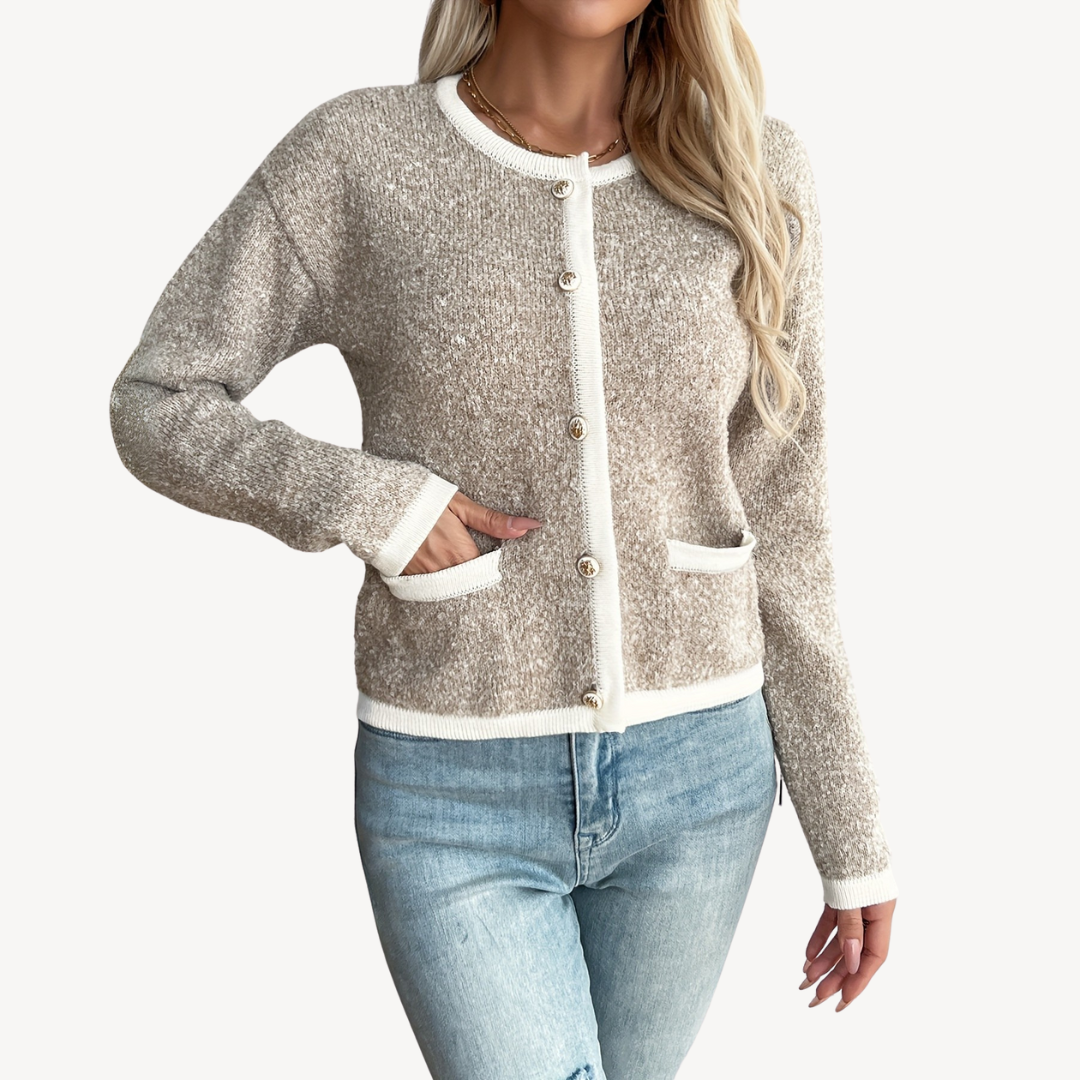 Women’s Oversized Button-Up Knit Sweater