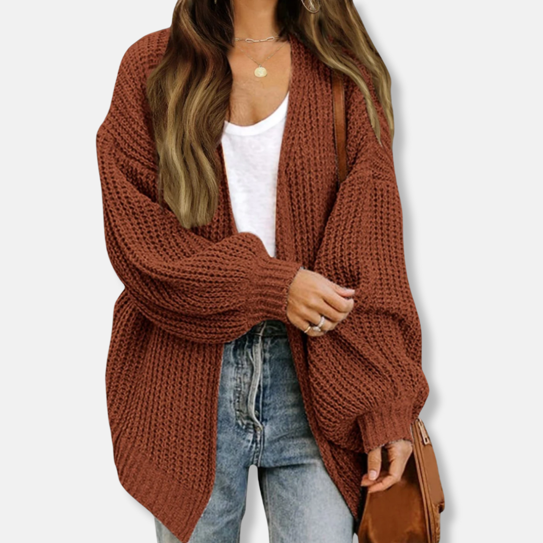 Women’s Oversized Balloon Sleeve Cardigan