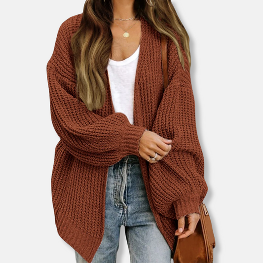 Women’s Oversized Balloon Sleeve Cardigan