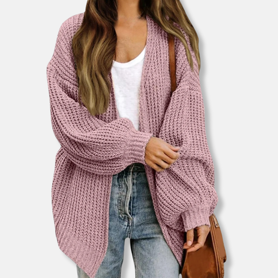 Women’s Oversized Balloon Sleeve Cardigan