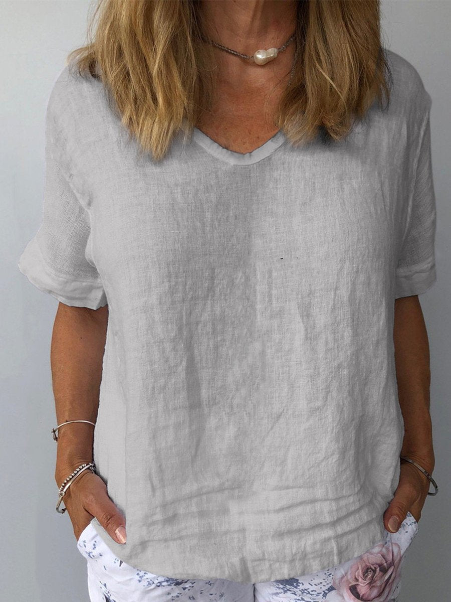 Ladies' Deep V Tee Shirt