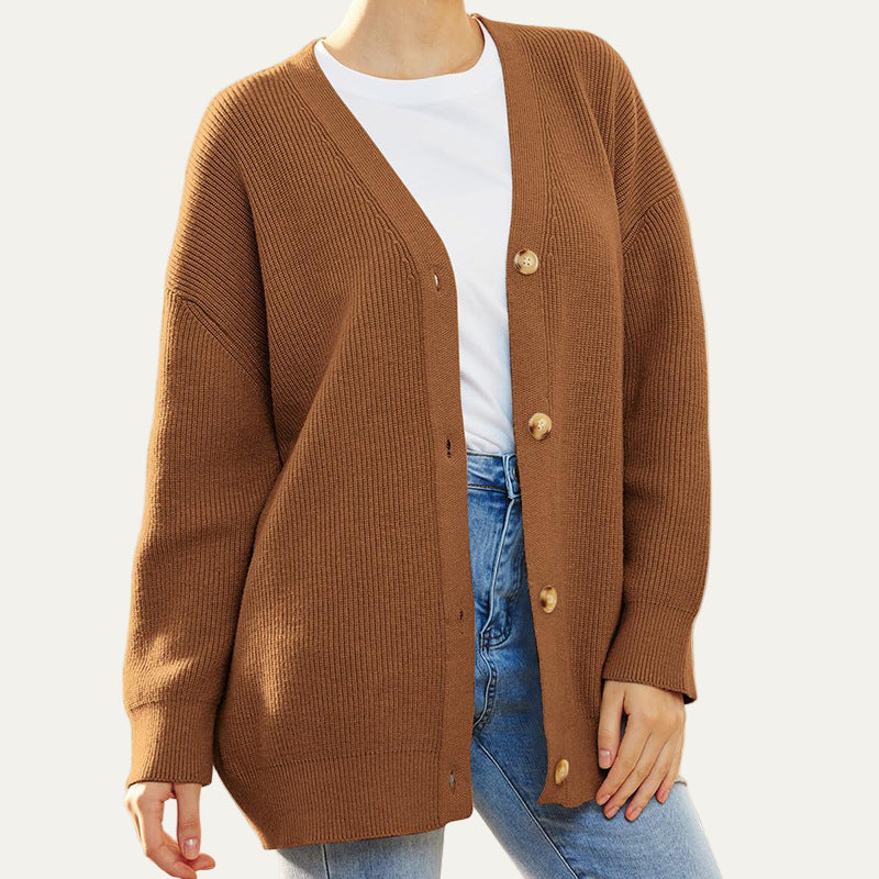 Women’s Oversized Chunky Ribbed Cardigan
