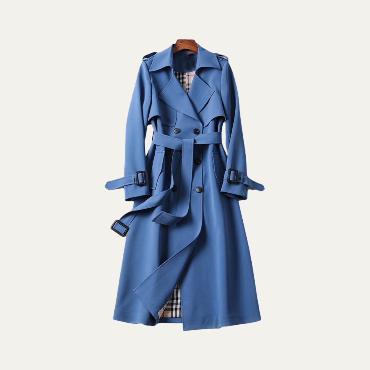 Women’s Classic Belted Trench Coat