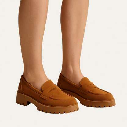 Women’s Chunky Sole Penny Loafers