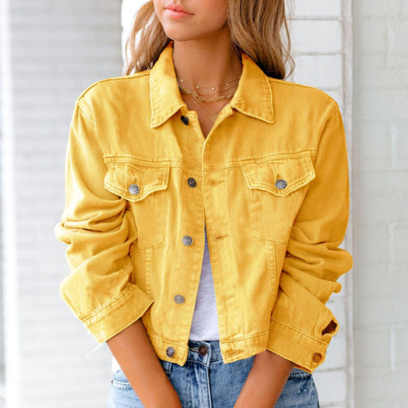 Ladies Classic Zipper Coat
