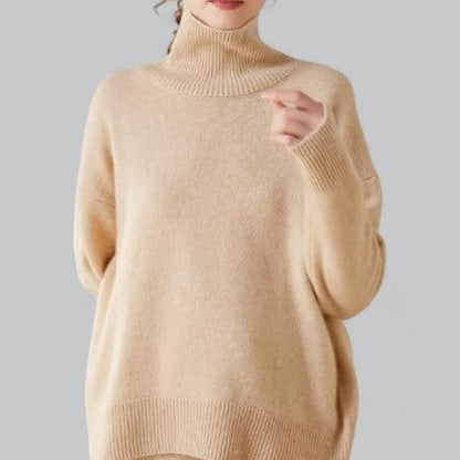 Women's Classy Sweater Turtle Neck Pullover