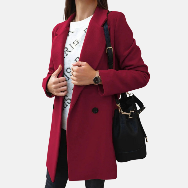 Women’s Tailored Double-Breasted Coat